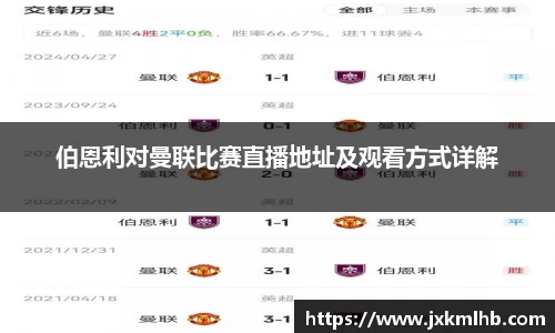 伯恩利对曼联比赛直播地址及观看方式详解
